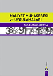 Maliyet Muhasebesi ve Uygulamalar - 1