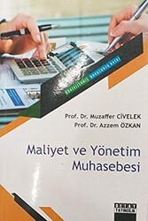 Maliyet ve Yönetim Muhasebesi - Detay Yayıncılık