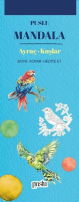 Mandala Ayraç - Kuşlar - 1