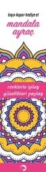 Mandala Ayraç - Pembe - Leopar Yayınları