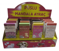 Puslu Mandala Ayraç - Yetişkin Set - Puslu Yayıncılık