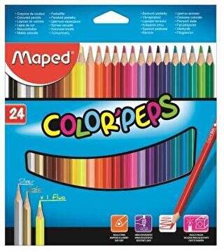 Maped Color Peps Kuru Boya 24`Lü Kutu - 1
