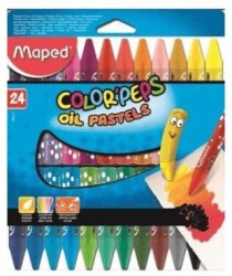 Maped Color Peps Yağlı Pastel 24Lü - Maped