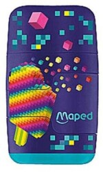 Maped Pixel Party Çift Delikli Silgili Kalemtıraş - Maped