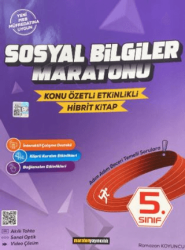 Maraton Yayıncılık 5. Sınıf Sosyal Bilgiler Maratonu Konu Özetli - Etkinlikli Kitap - Maraton Yayıncılık
