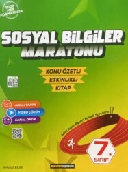 Maraton Yayıncılık 7. Sınıf Sosyal Bilgiler Maratonu Konu Özetli - Etkinlikli Kitap - Maraton Yayıncılık