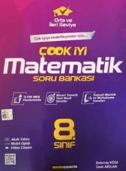Maraton Yayıncılık 8. Sınıf Çook İyi Matematik Soru Bankası - Maraton Yayıncılık