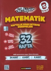 Maraton Yayıncılık 8. Sınıf Matematik Haftalık Konu Bitirme Denemeleri - Maraton Yayıncılık