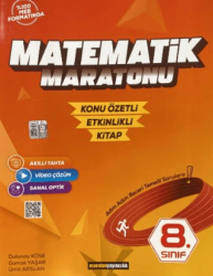 Maraton Yayıncılık 8. Sınıf Matematik Maratonu Konu Özetli - Etkinlikli Kitap - Maraton Yayıncılık