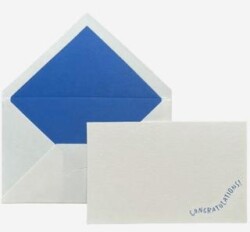 Maritera Curvy Congratulations Tebrik Kartı 10`lu Kutu - Maritera