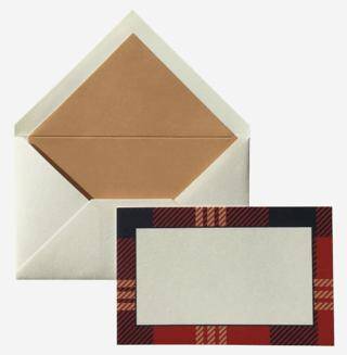 Maritera Tartan Tebrik Kartı - 1