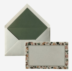 Maritera Terrazzo Tebrik Kartı 10`lu Kutu - Maritera