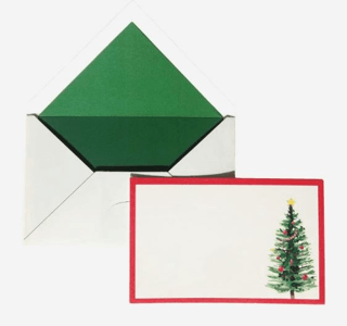 Maritera Yılbaşı Ağaç Tebrik Kartı 10`lu Kutu - 1