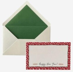 Maritera Yılbaşı White Snows Tebrik Kartı - Maritera