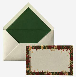 Maritera Yılbaşı Yapraklar Tebrik Kartı - 1