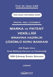 Marka ve Patent Sınavına Hazırlık Soru Bankası Çözümlü - Platon Hukuk