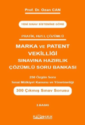 Marka ve Patent Vekilliği Sınavına Hazırlık Çözümlü Soru Bankası - Platon Hukuk