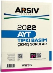 Marka Yayınları 2022 AYT Arşiv Serisi Çıkmış Sorular Tamamı Video Çözümlü - Marka Yayınları