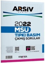 Marka Yayınları 2022 MSÜ Çıkmış Sorular Tamamı Video Çözümlü - Marka Yayınları
