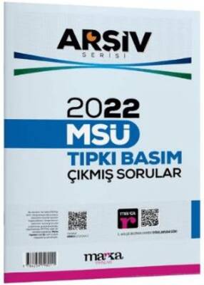 Marka Yayınları 2022 MSÜ Çıkmış Sorular Tamamı Video Çözümlü - 1