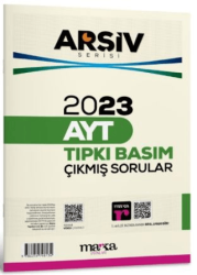Marka Yayınları 2023 AYT Arşiv Servisi Çıkmış Sorular Tamamı Video Çözümlü - Marka Yayınları