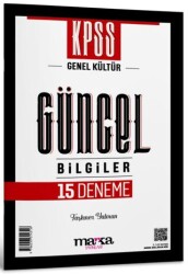 Marka Yayınları 2025 KPSS Genel Kültür Güncel Bilgiler 15 Deneme - Marka Yayınları