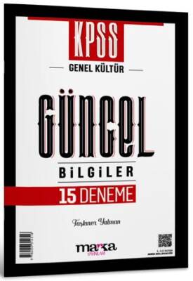 Marka Yayınları 2025 KPSS Genel Kültür Güncel Bilgiler 15 Deneme - 1