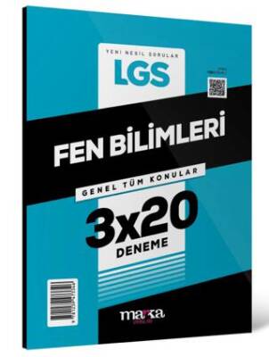 Marka Yayınları 2025 LGS Genel Tüm Konular Fen Bilimleri 3 Deneme - 1