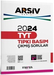 Marka Yayınları 2024 TYT Arşiv Serisi Tıpkı Basım Çıkmış Sorular Tamamı Video Çözümlü - Marka Yayınları