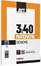 Marka Yayınları 2025 AYT Matematik 3x40 Deneme - Marka Yayınları