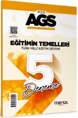Marka Yayınları AGS Eğitimin Temelleri Türk Milli Eğitim Sistemi 5 Deneme - 1