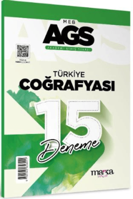 Marka Yayınları AGS Türkiye Coğrafyası 15 Deneme - 1