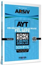 Marka Yayınları AYT Din Kültürü ve Ahlak Bilgisi - Felsefe Konu Konu Çıkmış Sorular Son 7 Yıl - 1