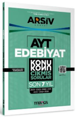 Marka Yayınları AYT Edebiyat Konu Konu Çıkmış Sorular Son 7 Yıl - 1