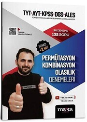 Marka Yayınları 2025 TYT – AYT – KPSS – DGS – ALES Permütasyon Kombinasyon Olasılık Denemeleri - Marka Yayınları