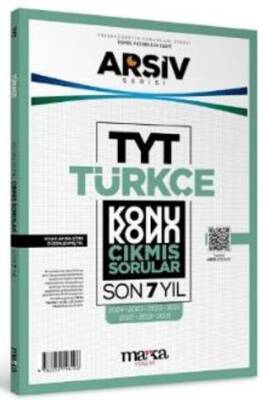 Marka Yayınları TYT Türkçe Konu Konu Çıkmış Sorular Son 7 Yıl - 1