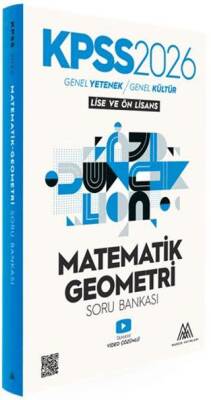 KPSS Matematik - Geometri Soru Bankası 2026 - 1