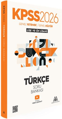 KPSS Türkçe Soru Bankası 2026 - 1