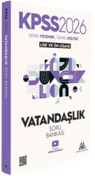 KPSS Vatandaşlık Soru Bankası 2026 - Marsis Yayınları