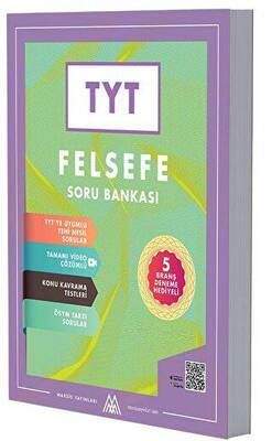 Marsis Yayınları TYT Felsefe, Din Kültürü ve Ahlak Bilgisi Soru Bankası 5 Deneme Hediyeli-Video Çözümlü - 1