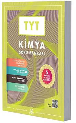Marsis Yayınları Tyt Kimya Soru Bankası 5 Deneme Hediyeli-video Çözümlü - 1