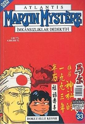 Martin Mystere Özel Seri Sayı: 33 Dokuz Elle Kesme Atlantis İmkansızlıklar Dedektifi - 1