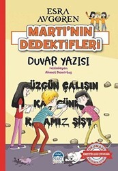Martı’nın Dedektifleri - Duvar Yazısı - Martı Çocuk Yayınları