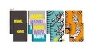 Marvel Seri2 Defter Kareli Karton Kapak Spiralli 80 Yaprak 16.5x22.5 Cm - 1