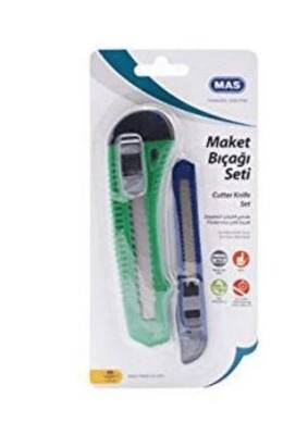 Mas 578 Kartelada Maket Bıçağı Seti - Büyük- Küçük - 1