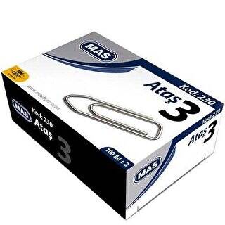 Mas Ataş No-3 Nikel Kaplı 100 Adet - 1