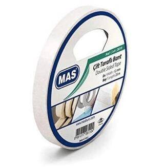 Mas Çift Taraflı Bant 12 Mm 25 Mt - 1