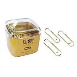 Mas Cubbie Premium Ataş 28 Mm Gold - MAS Kırtasiye