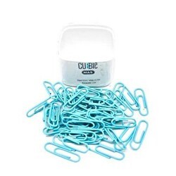 Mas Cubbie Renkli 28 Mm Ataş Turkuaz - MAS Kırtasiye