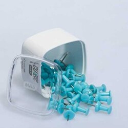 Mas Harita Çivisi Renkli Cubbie Turkuaz - MAS Kırtasiye